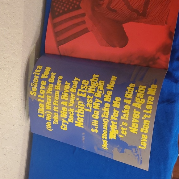 VTG Poster Book Justin Timberlake Justified Tour 2003 - Picture 3 of 7